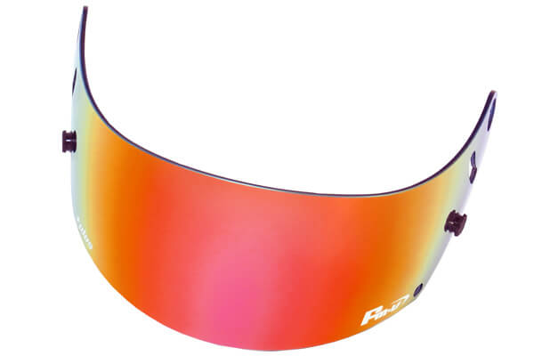 Fm-v Plus mirror coating visor PINK/GOLD DARK SMOKE for GP6 SK6