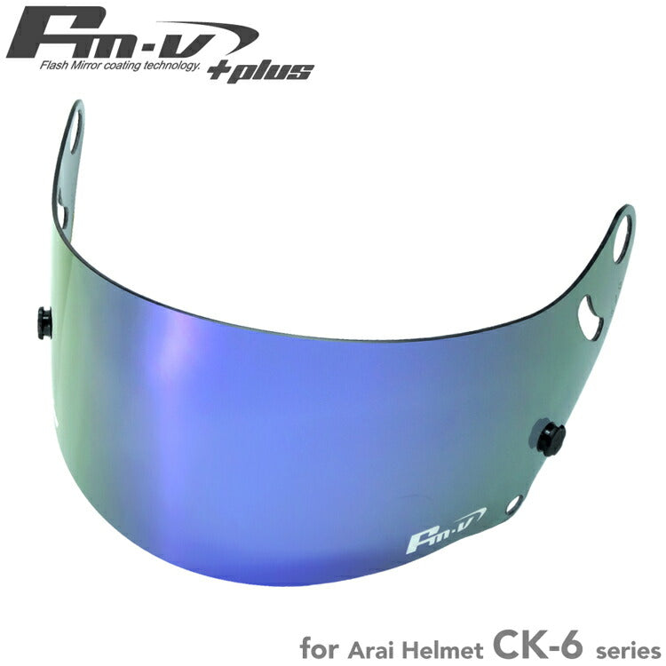 Fm-v Plus mirror coating visor PURPLE/BLUE DARK SMOKE CK-6S
