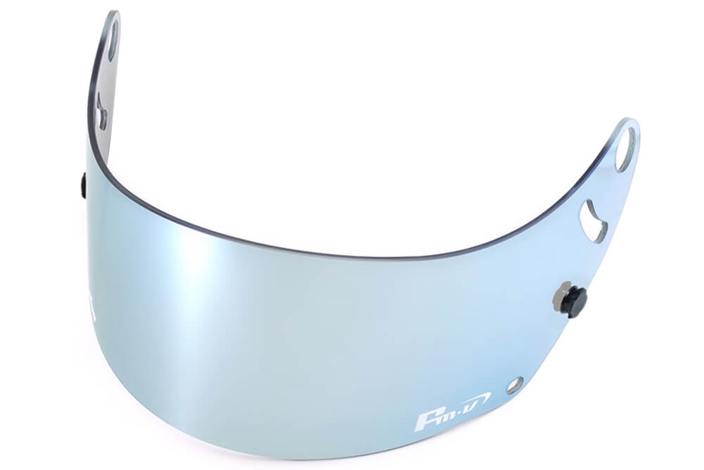 Fm-v Plus mirror coating visor ICE/SILVER LIGHT SMOKE GP6 SK6