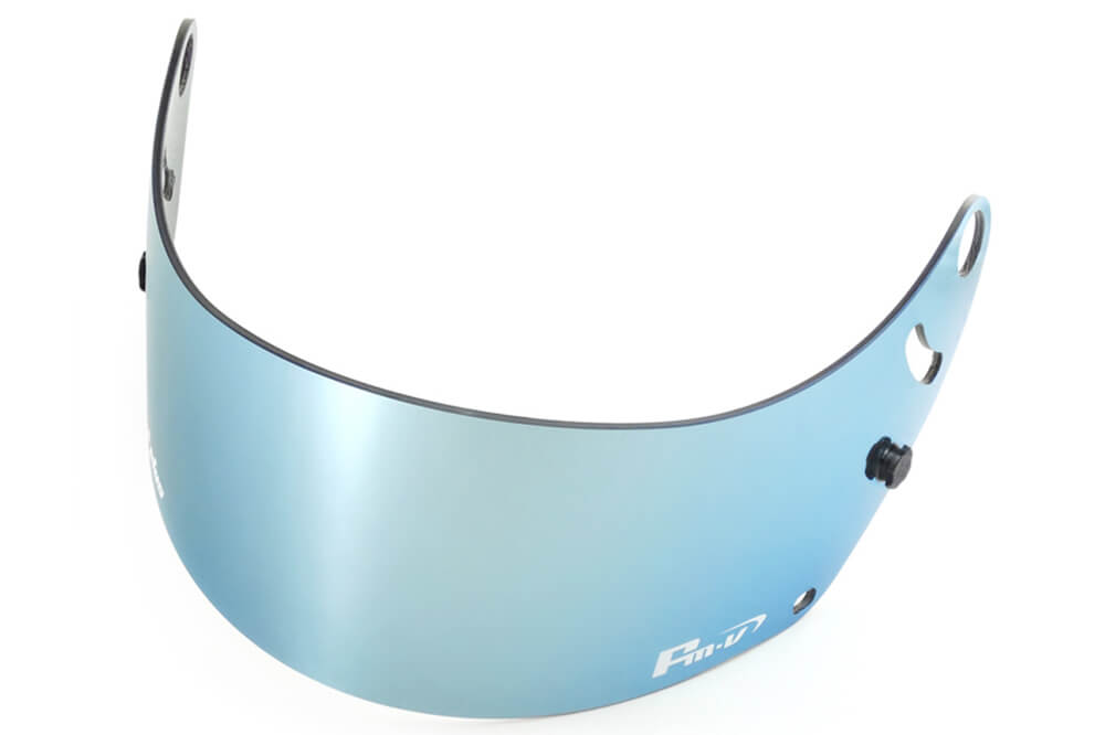 Fm-v Plus mirror coating visor ICE/SILVER DARK SMOKE for GP6 SK6