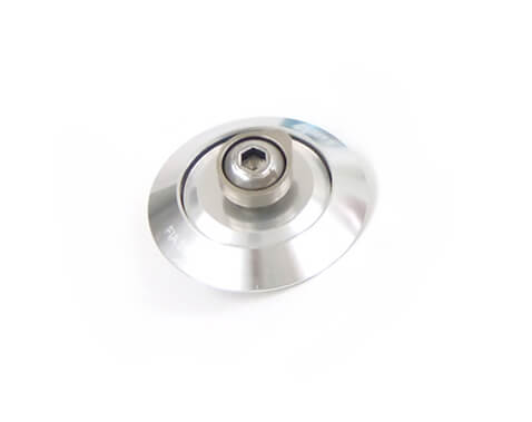 HANS社製 ヘルメット用 アンカークリップ シルバー FIA8858-2010 (新規格) + 専用レンチ付きセット HANS CLIP