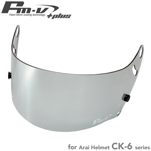 Fm-v Plus mirror coating visor CHROME SILVER LIGHT SMOKE CK-6S