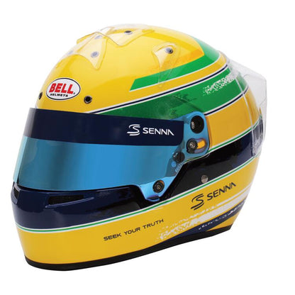 BELL RACING ヘルメット 58サイズ KC7 CMR AYRTON SENNA SNELL2016規格 レーシングカート・走行会用 (1311161X) MY2024