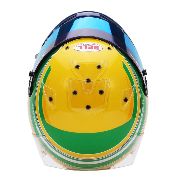 BELL RACING ヘルメット 58サイズ KC7 CMR AYRTON SENNA SNELL2016規格 レーシングカート・走行会用 (1311161X) MY2024