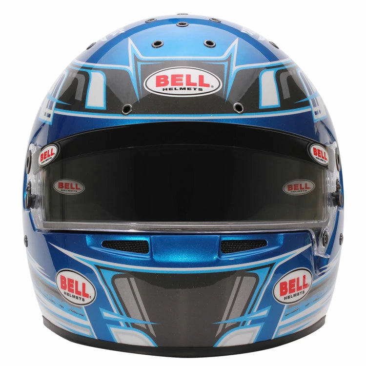 BELL RACING ヘルメット 58サイズ KC7-CMR CHAMPION ブルー×アンスラサイト SNELL-FIA CMR-2016 レーシングカート・走行会用 (131117X) MY2025