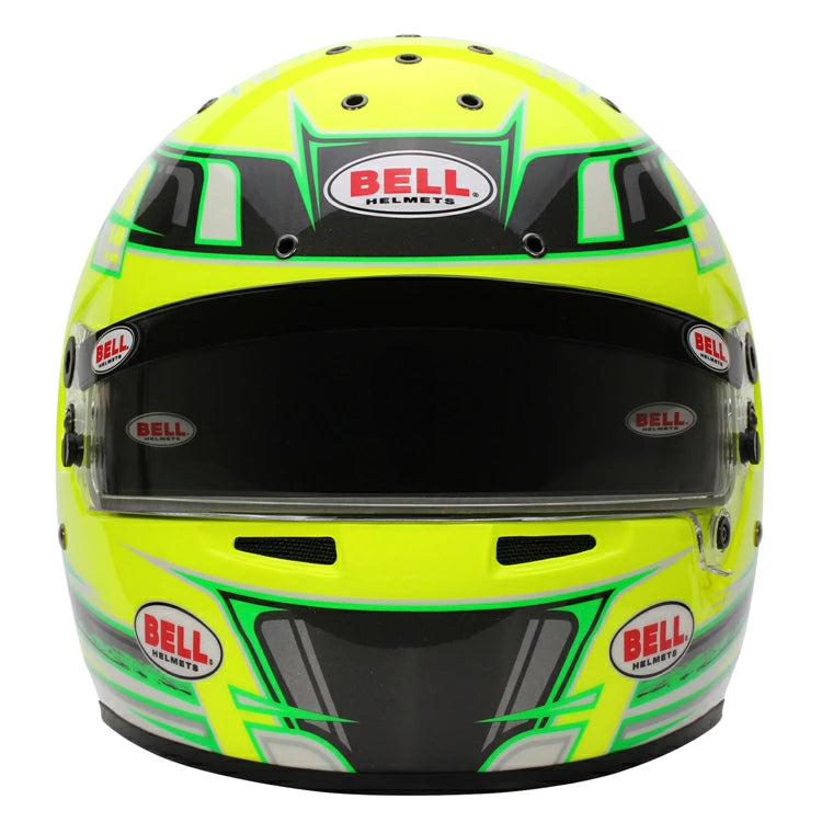 BELL RACING ヘルメット 56サイズ KC7-CMR CHAMPION イエロー×アンスラサイト SNELL-FIA CMR-2016 レーシングカート・走行会用 (131120X) MY2025