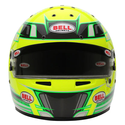 BELL RACING ヘルメット 56サイズ KC7-CMR CHAMPION イエロー×アンスラサイト SNELL-FIA CMR-2016 レーシングカート・走行会用 (131120X) MY2025