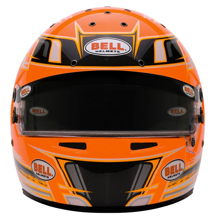 BELL RACING ヘルメット 59サイズ KC7-CMR CHAMPION オレンジ×アンスラサイト SNELL-FIA CMR-2016 レーシングカート・走行会用 (131119X) MY2025