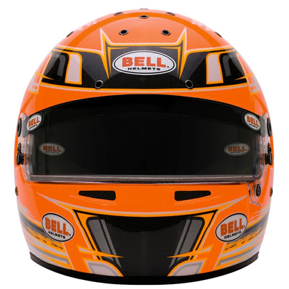 BELL RACING ヘルメット 59サイズ KC7-CMR CHAMPION オレンジ×アンスラサイト SNELL-FIA CMR-2016 レーシングカート・走行会用 (131119X) MY2025