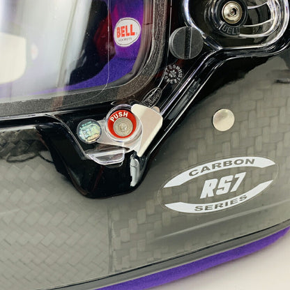 BELL* RS7 CARBON INT.PURPLE 56(5204K15)