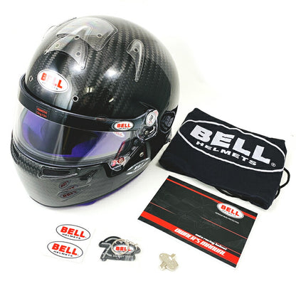 BELL* RS7 CARBON INT.PURPLE 56(5204K15)