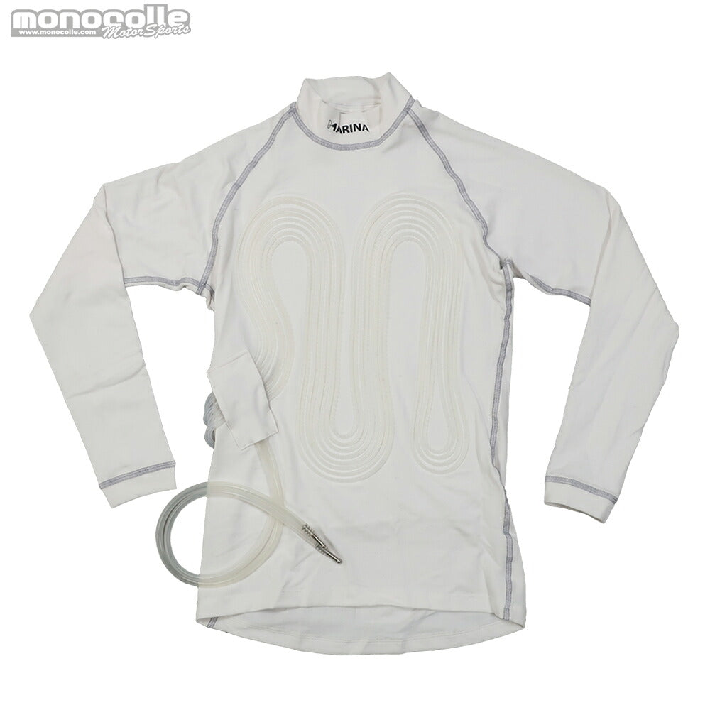 MARINA クールシャツ（クールスーツ） インナーウェア TOP トップ M/Lサイズ White ホワイト FIA8856-2018公認